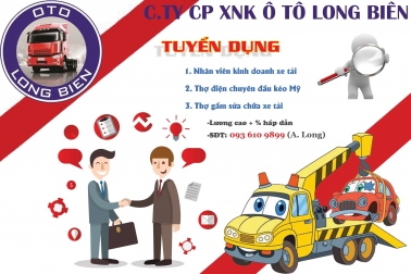 Tuyển dụng thợ điện chuyên đầu kéo Mỹ - Thợ gầm máy xe tải