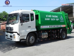 Xe ép rác Dongfeng 14 khối (14m3) mới 2023