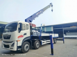 Xe tải Dongfeng gắn cẩu tự hành 15 tấn Dongyang 2026