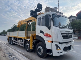 Xe tải Dongfeng gắn cẩu tự hành 15 tấn Soosan 2026