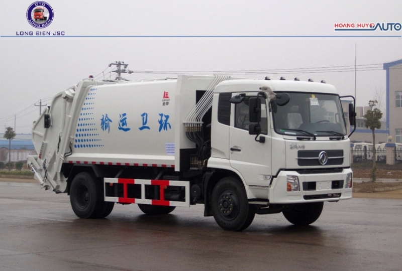 Xe ép rác Dongfeng 9 khối (9m3)