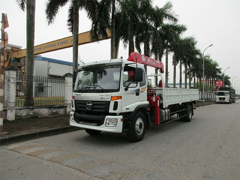 Xe tải gắn cẩu 3 - 5 tấn Thaco C160